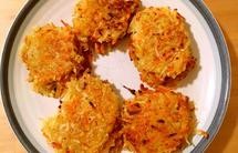 零失败胡萝卜土豆丝饼