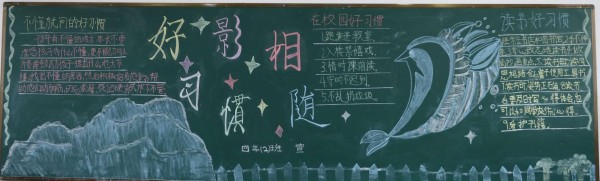 黑板报评比活动 写美篇 为了加强学生学习习惯生活习惯的养成教育