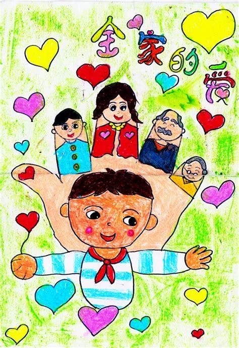 我爱我家幼儿园主题简笔画画