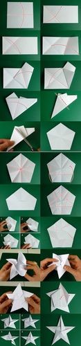 五角星手工折纸图片教程详解
