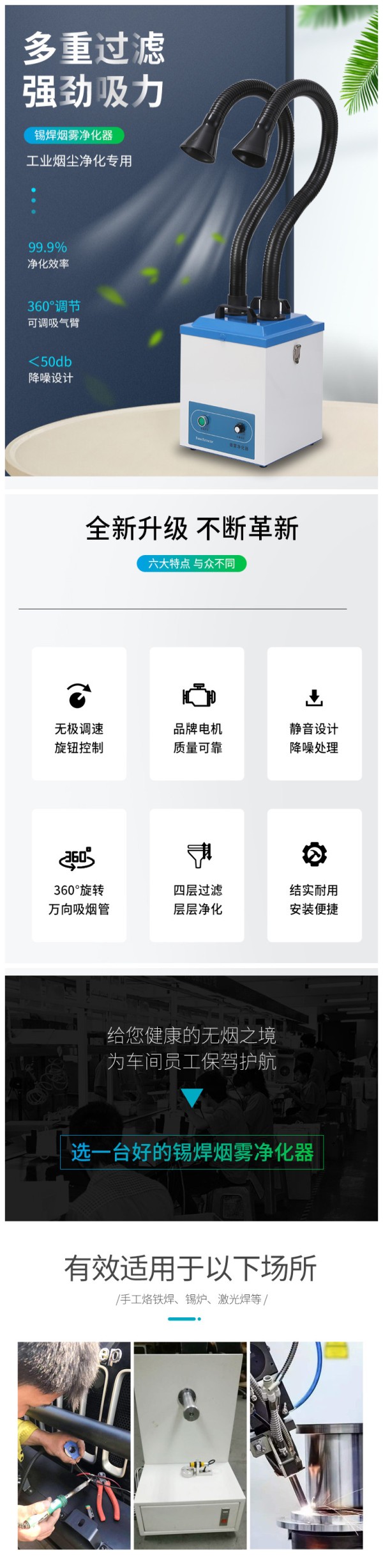 工业烟尘净化机方法