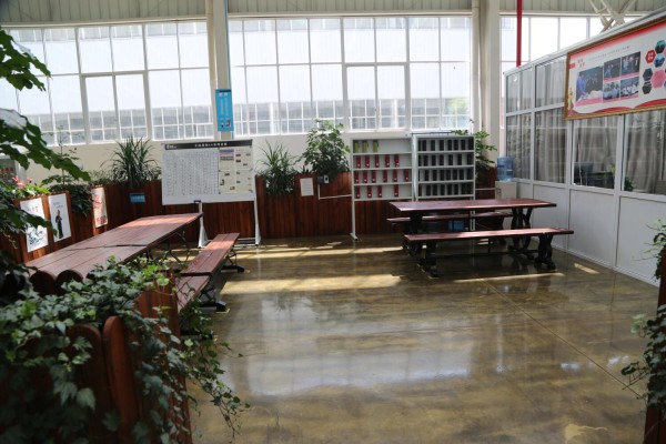 员工休息区▲花园式的厂区——邓川制造基地▲花园式的厂区——凤仪