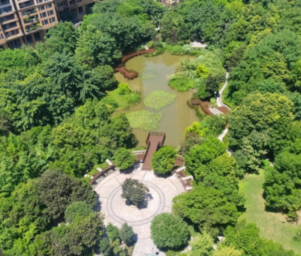 招商江湾城实拍图。招商积余重庆公司供图