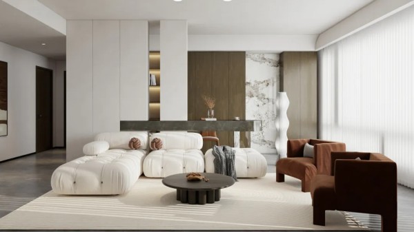 万象天冠高端衣柜定制丨用2026年度潘通色，定制一场松弛的生活