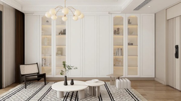 万象天冠高端衣柜定制丨用2026年度潘通色，定制一场松弛的生活