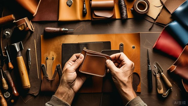 钱包DIY教程：手把手教你制作专属钱包！-手工制作-教程与素材社区-探索手工艺术！