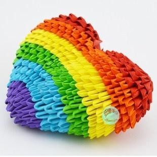 三角插折纸大全爱心教程 手工折纸大全-蒲城教育文学网