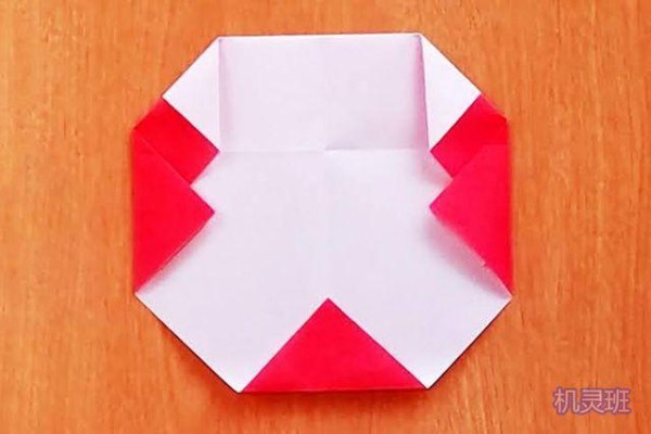 幼儿简单折纸教程手工折纸七星瓢虫步骤图解