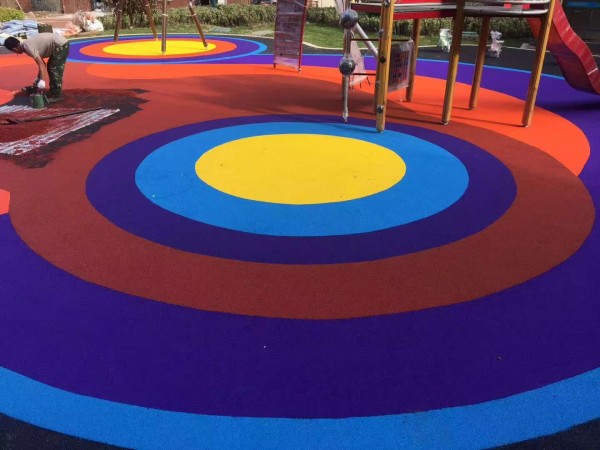 宿迁游乐场塑胶地坪公司