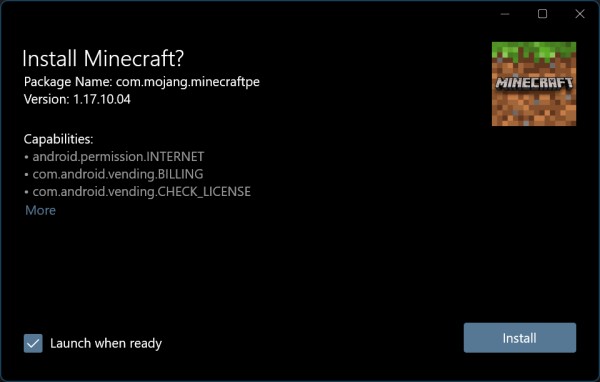 APK安装确认界面