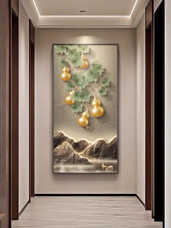 新中式挂画装饰画图片