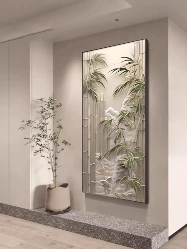 新中式挂画装饰画图片