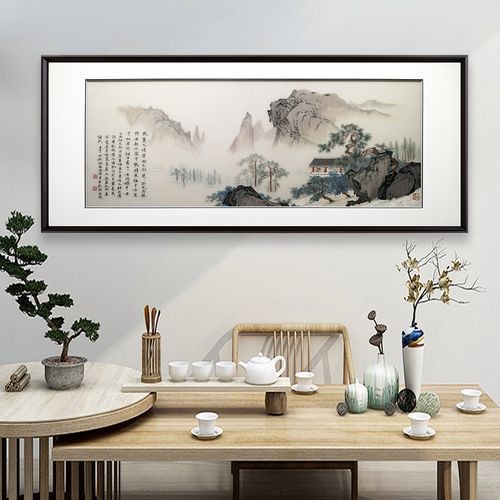 新中式挂画装饰画图片