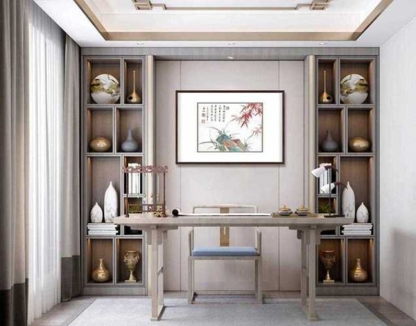 适合书房的现代挂画图片