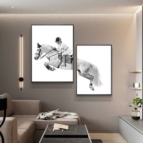 适合书房的现代挂画图片