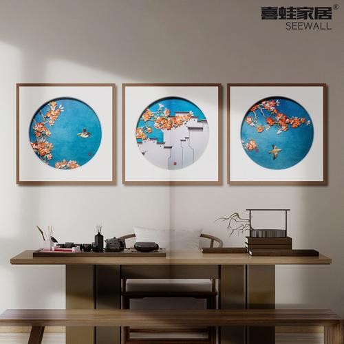 适合书房的现代挂画图片