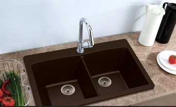 森仕洗菜盆 厨房洗涤槽 花岗岩水槽 SRD910