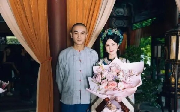 陈晓与林夏薇 / 图源：@林夏薇