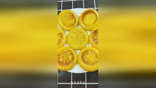 孩子们爱吃的南瓜糖饼