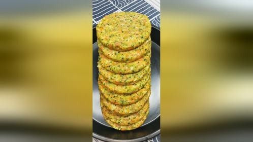 营养丰富的家庭版菜饼子