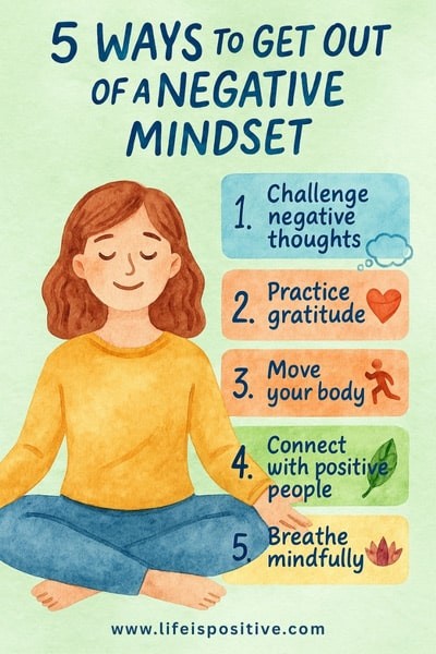 如何摆脱消极心态的方法