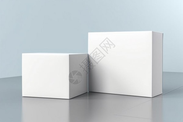 简约的产品包装盒高清图片