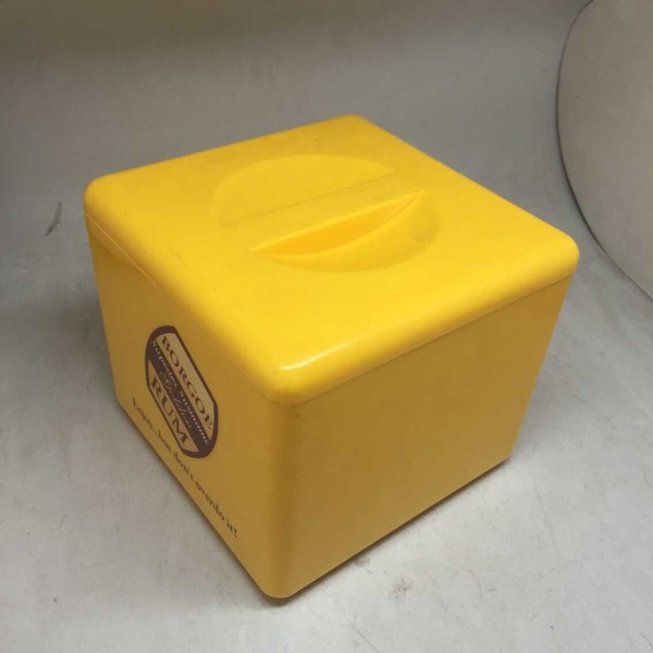 热销款塑料双层hips正方形正方体冰桶酒吧用品酒具厂家直销