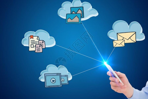 商人拿着手机高清图片