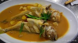 家烧野生黄鱼的做法 步骤4