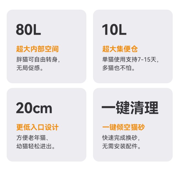 智能猫砂盆产品展示