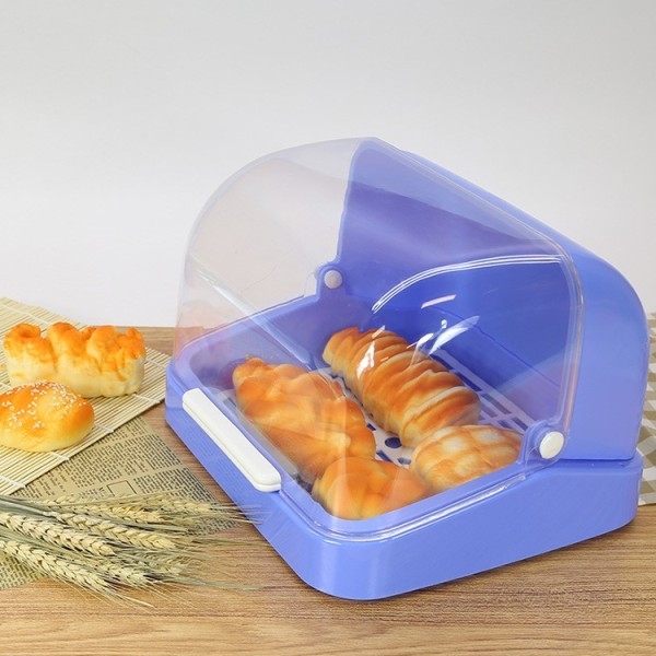 塑料碗筷餐具收纳盒 碗盘沥水架 碗碟架 防尘储物箱 ZS6003