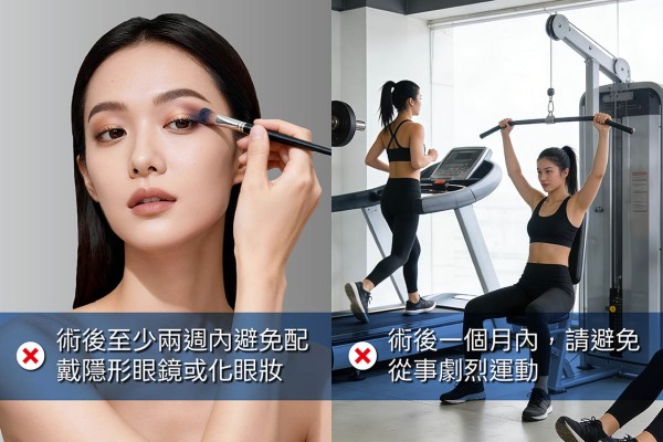 眼袋手术后关于化妆、隐形眼镜与运动的考虑