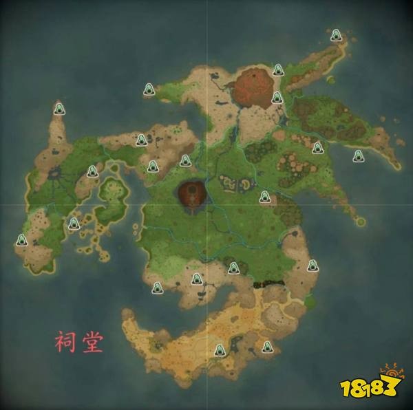 幻想生活i无垠大陆重要地点分享 幻想生活i无垠大陆点位一览