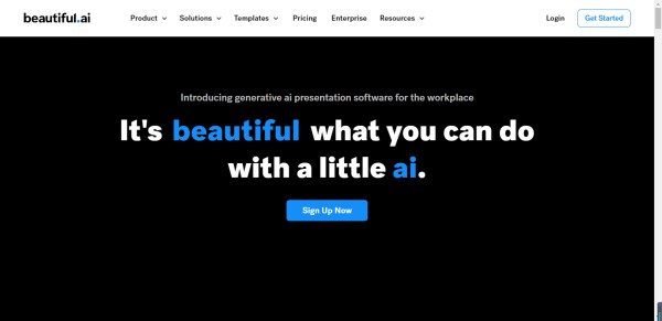 ai ppt自动生成工具Beautiful.AI