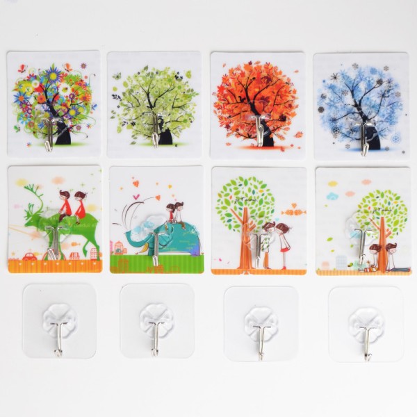 方便墙面家用挂件钩粘贴式ciaa瓷砖吸盘挂钩挂物钩