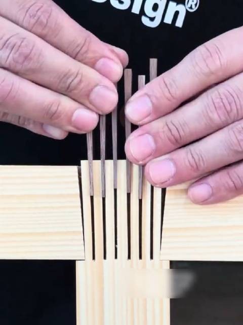 日本木匠展示解压木工DIY制作过程