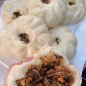 梅干菜大肉包