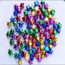 手工星星成品幸运星许愿星折纸成品夜光吸管星星千纸鹤爱心玻璃瓶520