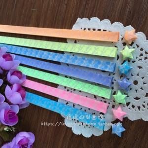 玻璃四叶草图案 手工 span classh折纸 span 星星叠五角星材料 