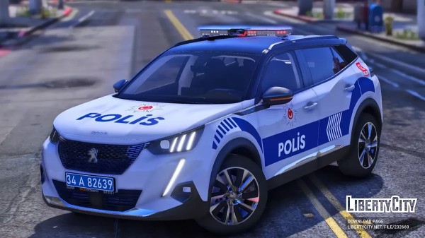 标致2008警用车 / GTA 5