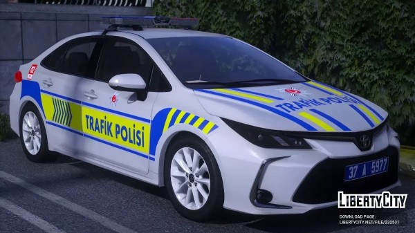 2024年丰田卡罗拉土耳其交通警察 / GTA 5