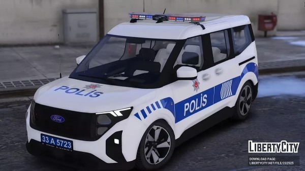 2024年福特Tourneo Courier土耳其警察 / GTA 5