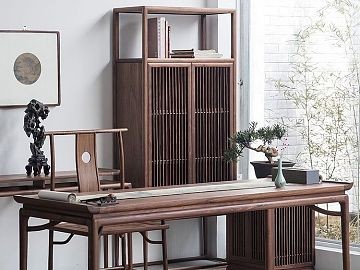 新中式书房家具，营造典雅文化空间