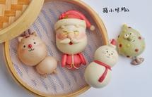 卡通馒头（圣诞系列）--原创