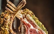 开心果酱香烤羊排