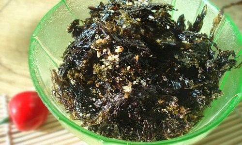 芝麻烤紫菜的做法
