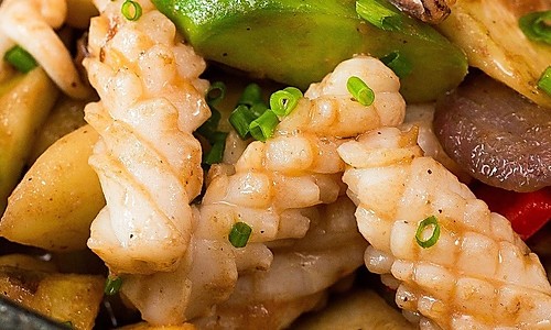 【虾酱芥兰炒鱿鱼】家常小炒很难？广东人教小技巧！的做法