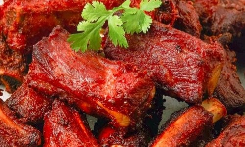 【南乳脆炸猪排】红亮酥香炸排骨，广东人三步搞定！的做法