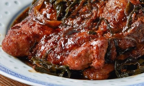 【葱㸆大排】一把小葱，烧出上海最经典的下饭菜！的做法