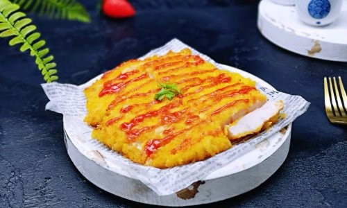 少油版炸鸡排#令人羡慕的圣诞大餐#的做法